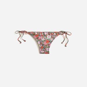 New J. Crew Liberty Floral Side Tie Hipster Ruffle Bikini Swim Suit Bottom 3X